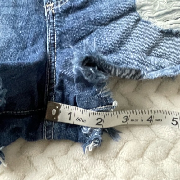 Paige Denim Cut Off Destructed Fray Daryn Jean Shorts‎ Sz 27 - Picture 8 of 8